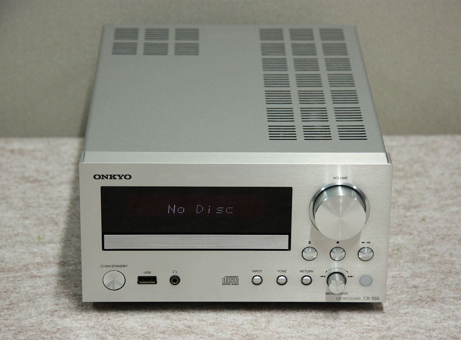 CD|USBレシーバーCR-555シルバー色