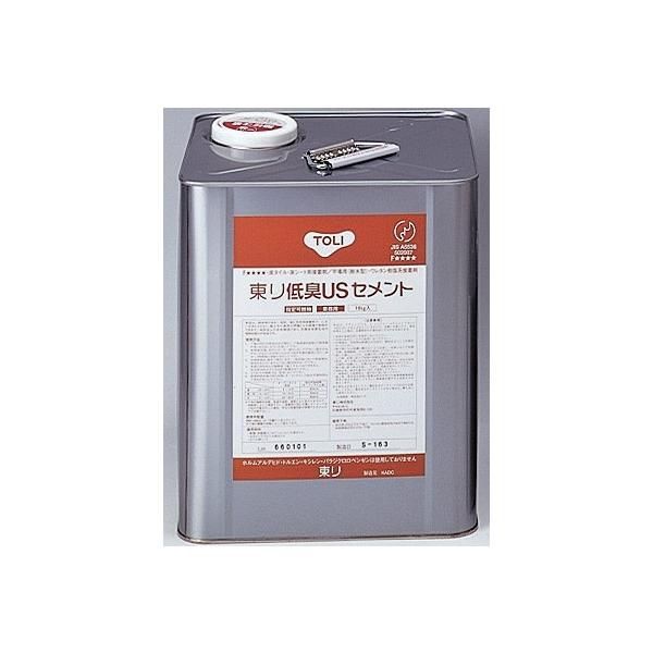 低臭USセメント 18kg 東リ TUSC-L 接着剤 糊 ウレタン樹脂系溶剤形 床 