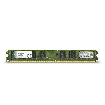 【中古】キングストン Kingston デスクトップ PCメモリ DDR2-800(PC2-6400) 2GB Non-ECC CL6 DIMM 240pin KVR800D2N6/2G 永久保証 [並行輸入品]