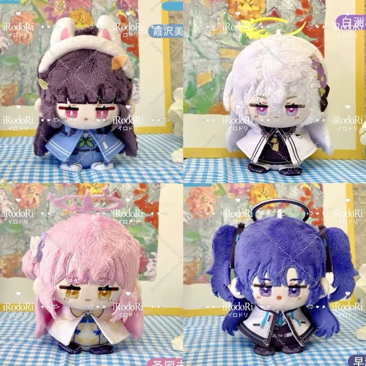ブルーアーカイブ ぬいぐるみ 中国公式 ゲーム開発部 ストラップ