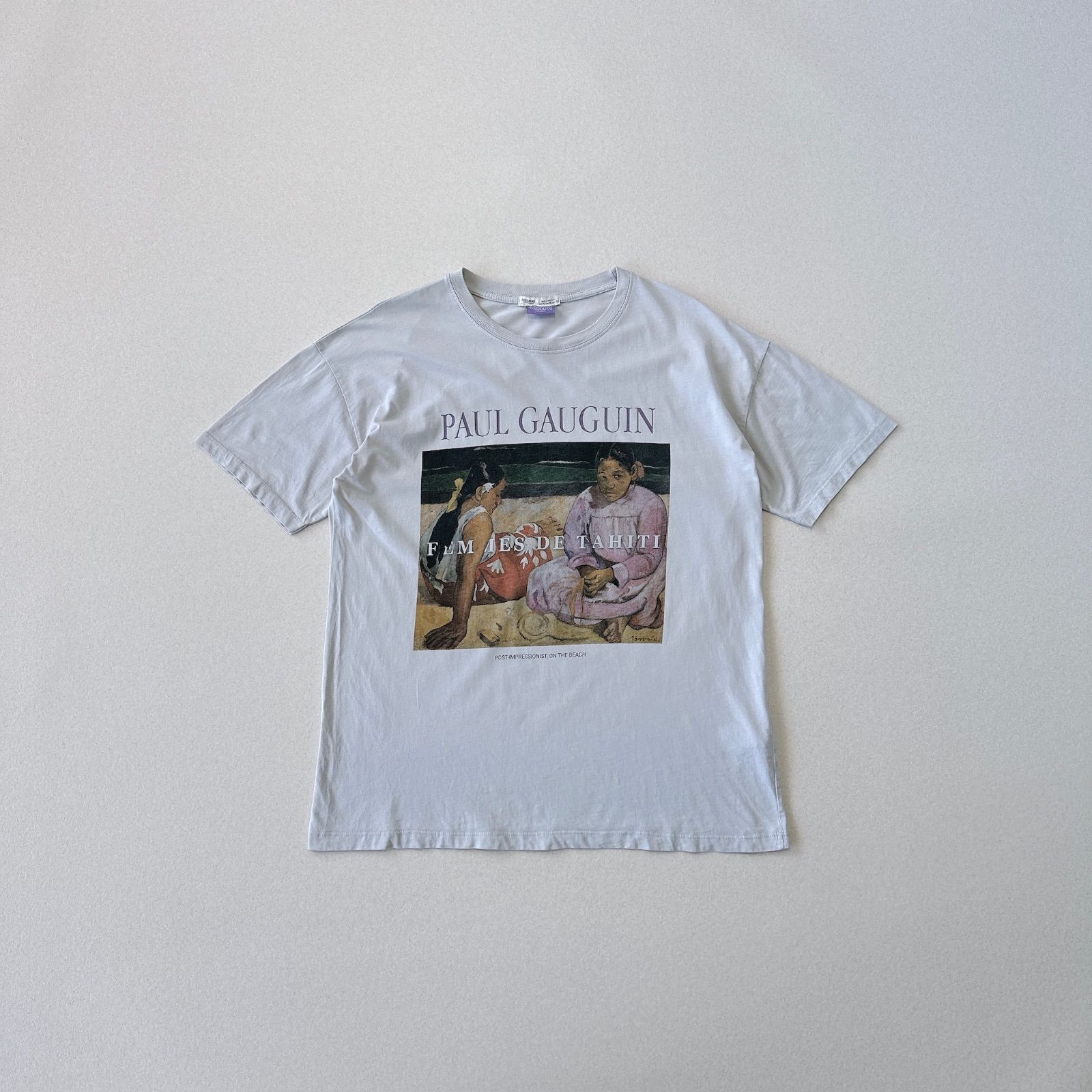 ポール・ゴーギャン タヒチの女 アート プリントTシャツ Paul ポール・ゴーギャン タヒチの女 アート プリントTシャツ Paul