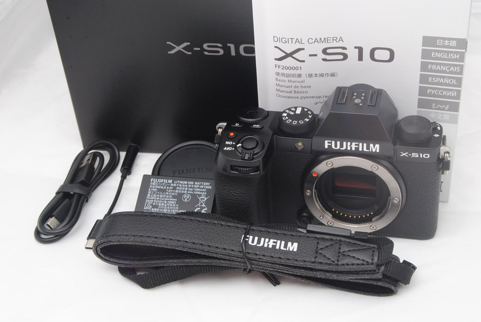 元箱付き！新品級 ☆ 富士フイルム(FUJIFILM) X-S10 ボディ