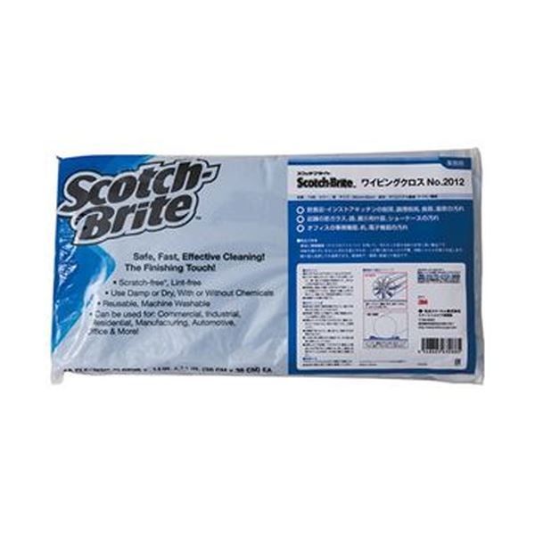 まとめ 3M スコッチ ブライトワイピングクロス No.2012 青 WC2012 BLU 1パック 10枚 ×5セット