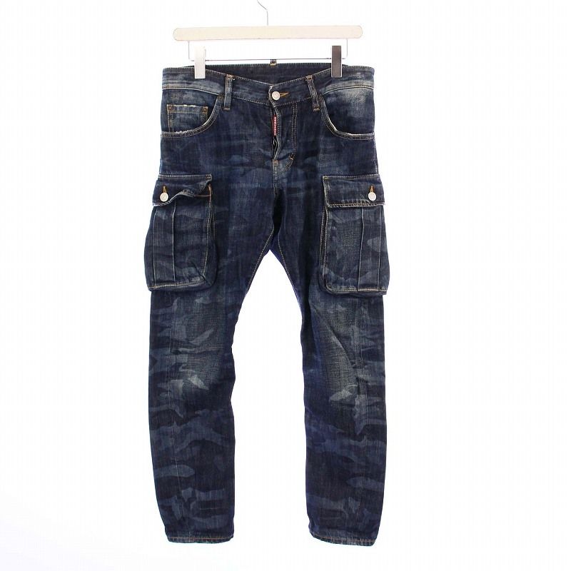 ディースクエアード DSQUARED2 14SS M.B. カーゴデニムパンツ ジーンズ 