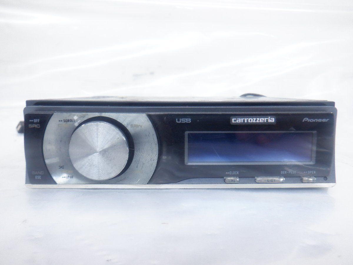 カロッツェリア DEH-P630-1- Carrozzeria DEH-P630 Pioneer Car Audio CD / USB 1DIN Used