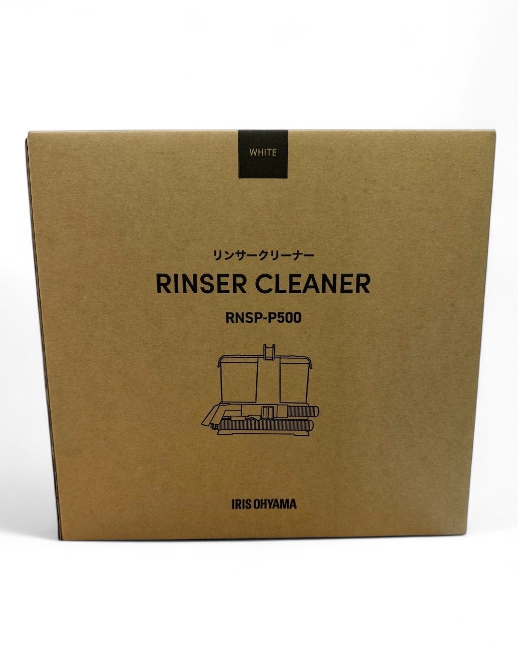 管理101 外箱開封のみ アイリスオーヤマ リンサークリーナー RNSP-P500 ホワイト