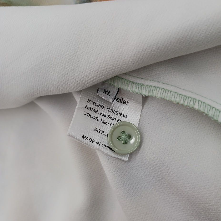 HOLZWEILER MINT FLOWER KIA SHIRT S