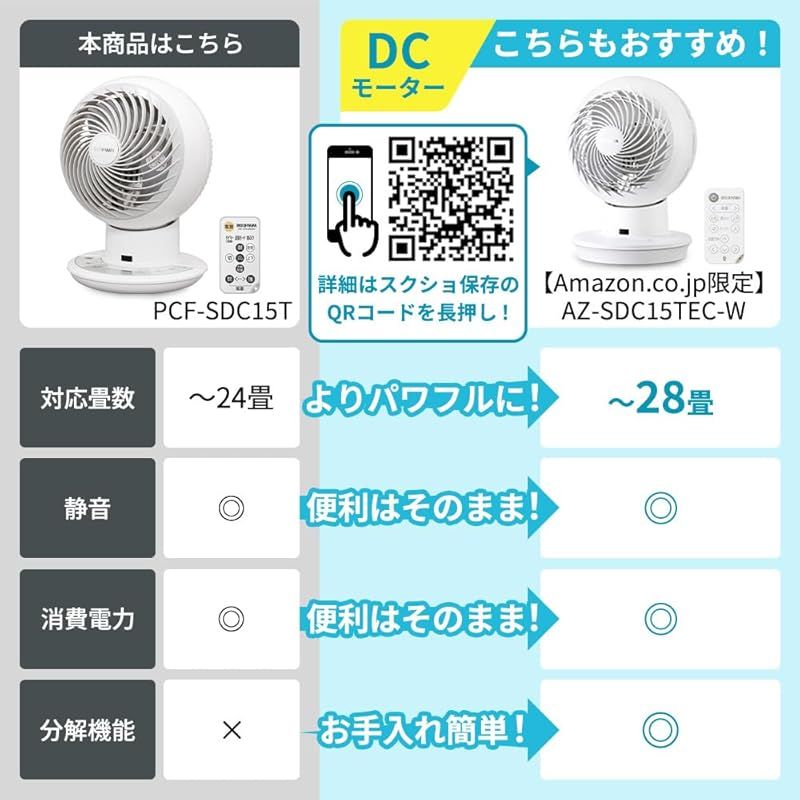 アイリスオーヤマ サーキュレーター アイ 静音 上下左右首振り 24畳