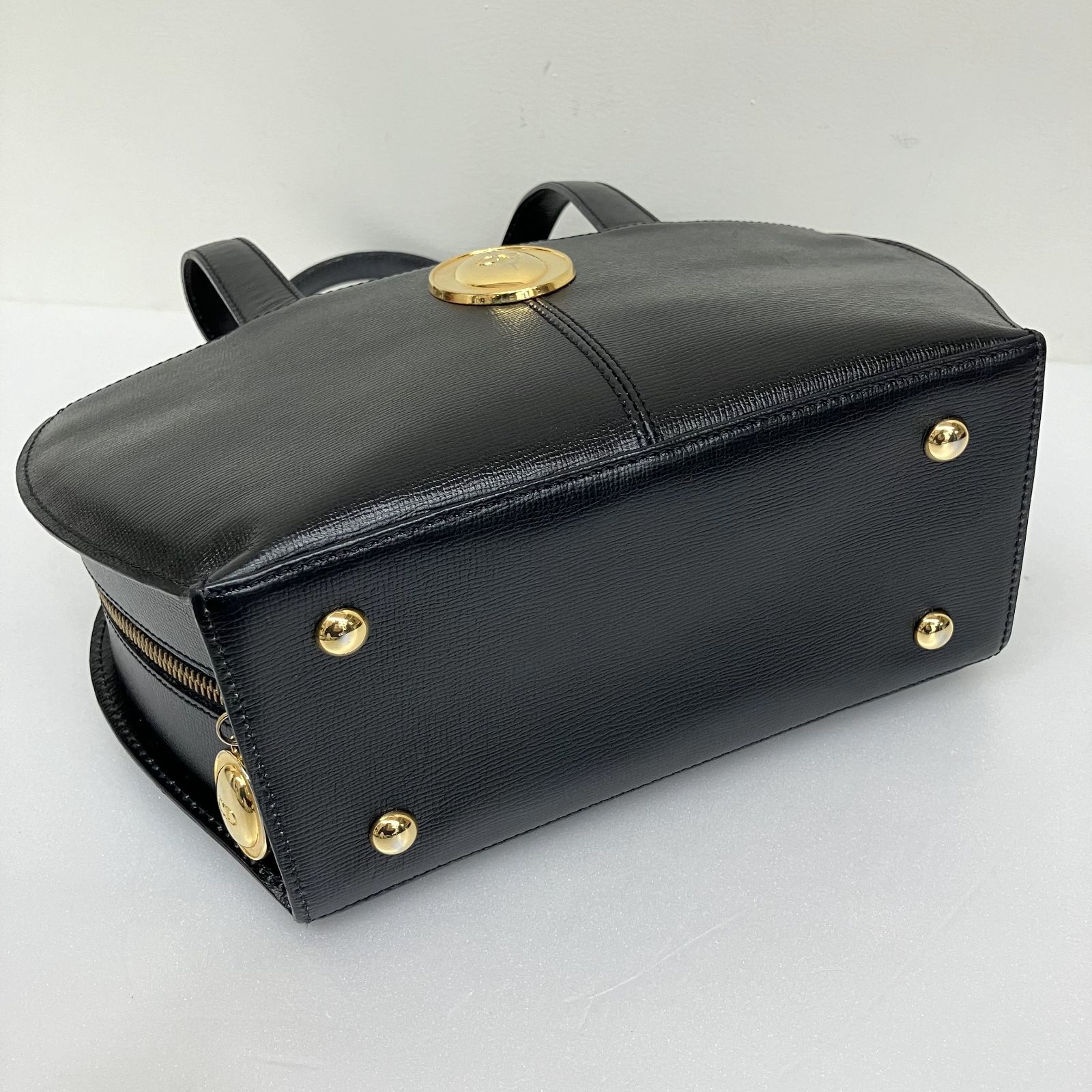 【美品】ディオール　ハンドバッグ　2way　オーバル　トロッター　レザー　紺色 楽天市場】【バッグ】Christian Dior クリスチャン ディオール