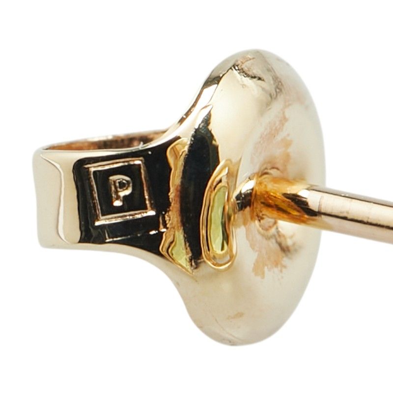 雫 モチーフ スタッド K14YG イエローゴールド レディース【1-0209039  