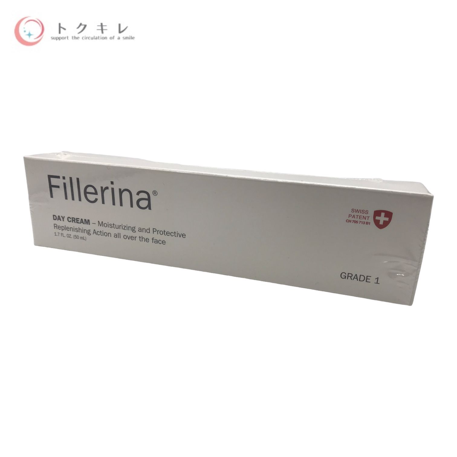 トクキレ】 Fillerina (フィレリーナ) デイ クリーム Grade グレード 1 (日中用クリーム) 50ml LABO 未開封 - メルカリ