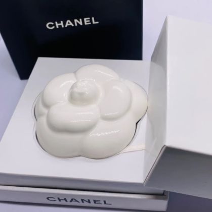 未使用品 CHANEL シャネル カメリアモチーフ アロマプレート