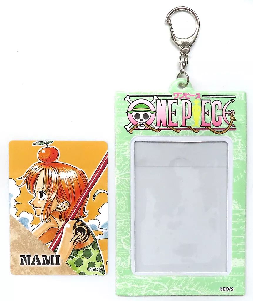 中古】キーホルダー ナミ 「ワンピース オリジナルカード＆特製