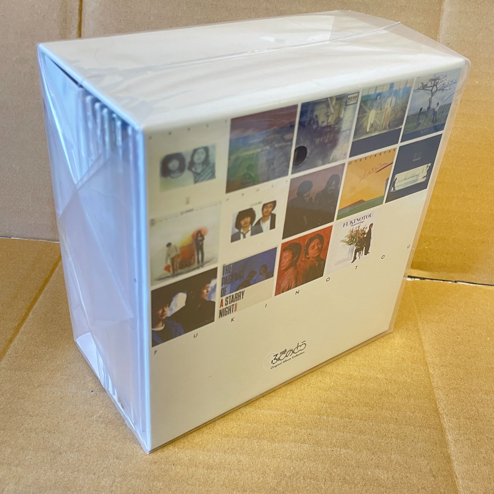 ふきのとう 紙ジャケCD 未開封箱 7枚入り ふたり乗りの電車 風来坊 人生 春 横断までの7枚入り