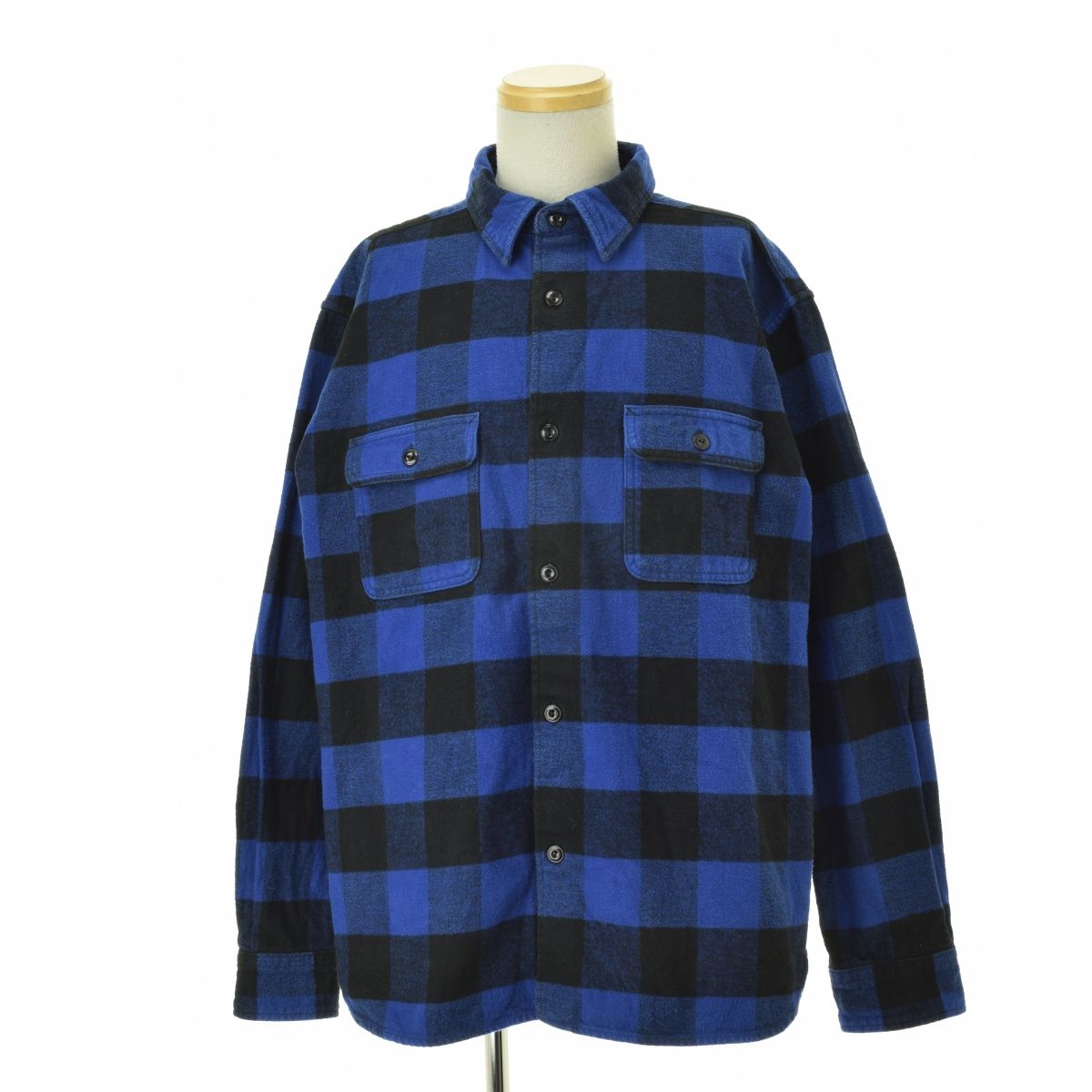 RonHerman】24AW 4020700197 Heavy Twill Plaid Shirt長袖シャツ