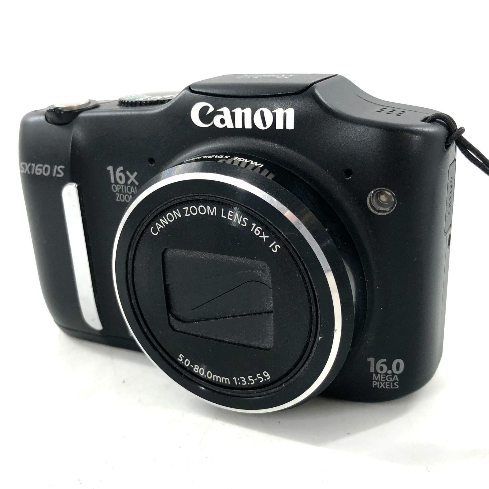 CANON キヤノン PowerShot SX160IS レンズ 5.0-80.0mm 1:3.5-5.9
