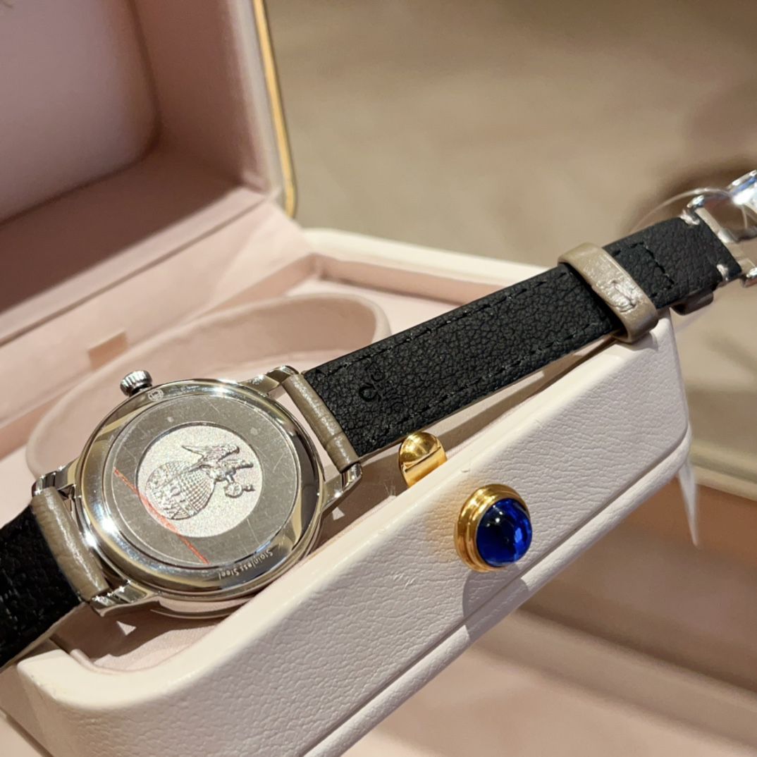 145 クリスチャンディオール 3025 ラウンド コンビ 腕時計 Christian