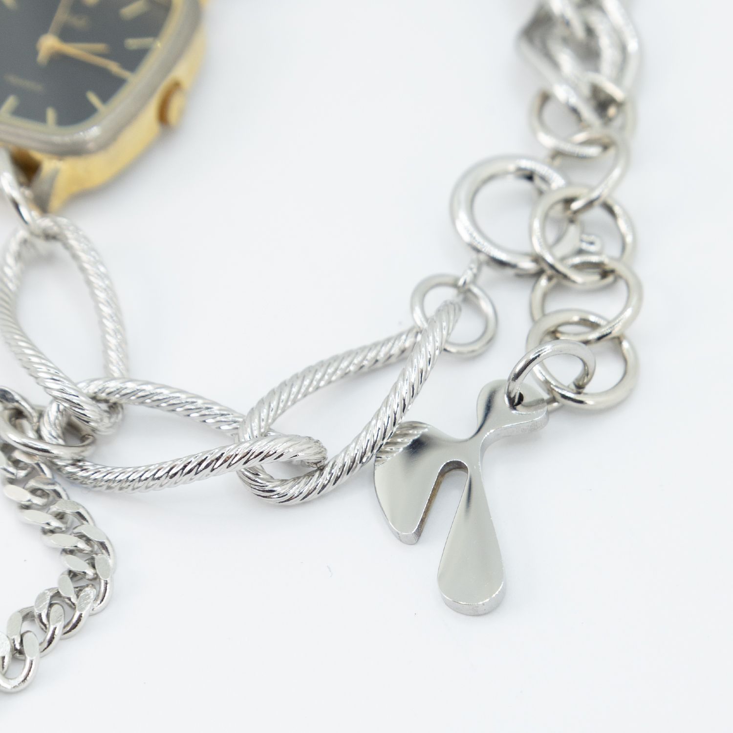 HIDAKA | TIMELESS/WATCH BRACELET (SILVER) 時計 ウォッチ