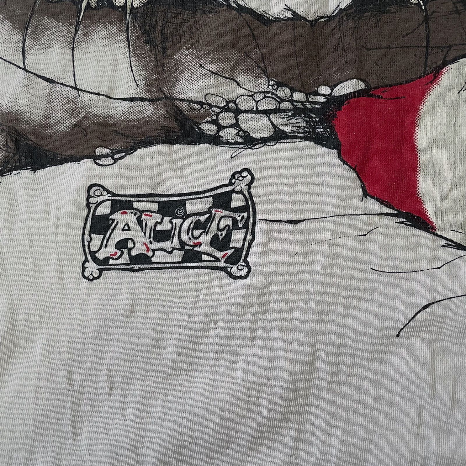Ｊ*様 90s 初期タグ disney ディズニー チャシャ猫 ヴィンテージTシ 90s Tシャツ チェシャ猫 ヴィンテージ 90s art ディズニー - メルカリ