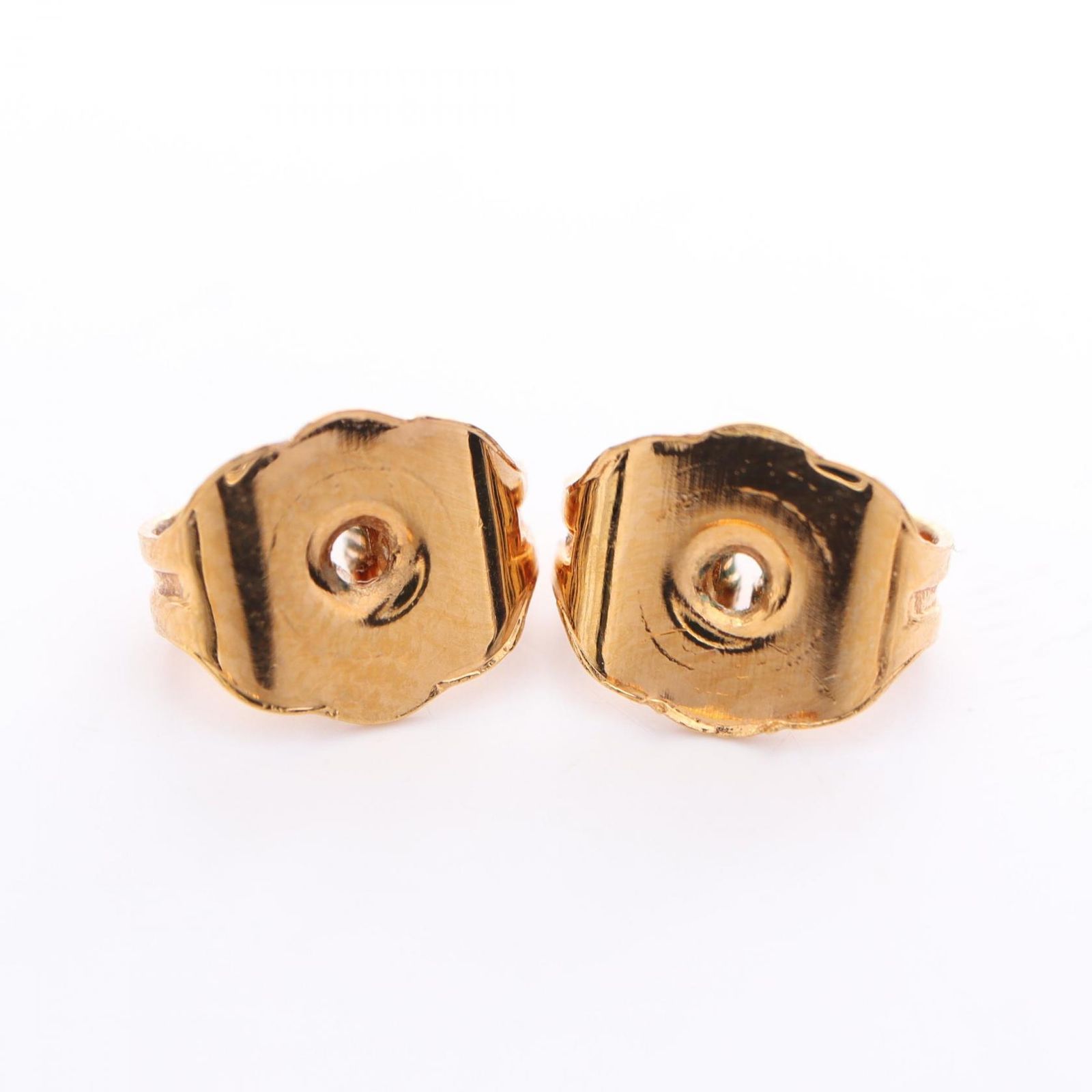 ヴェルサーチ VERSACE ピアス グレカ ゴールド GP ゴールドメッキ イヤリング レディース Used A FORTGASGNV_COM_BR