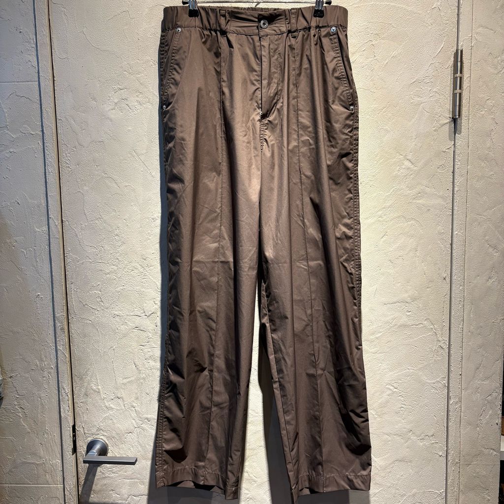 TTT MSW 23ss ナイロンパンツ 中古・古着通販】TTT MSW (ティー) ニュースタンダードワイドロング