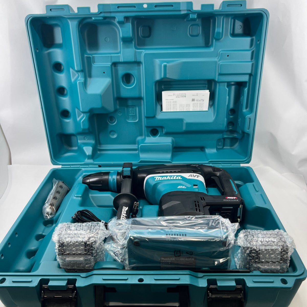 〇〇MAKITA マキタ ハンマドリル HR005GRMX ♥品 ケース 充電器 バッテリー2個付き