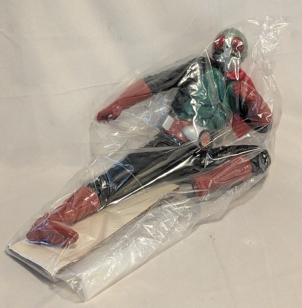 仮面ライダービックソフビフィギュアライダーキックVer 新品・未開封】仮面ライダービックソフビ フィギュア ライダー