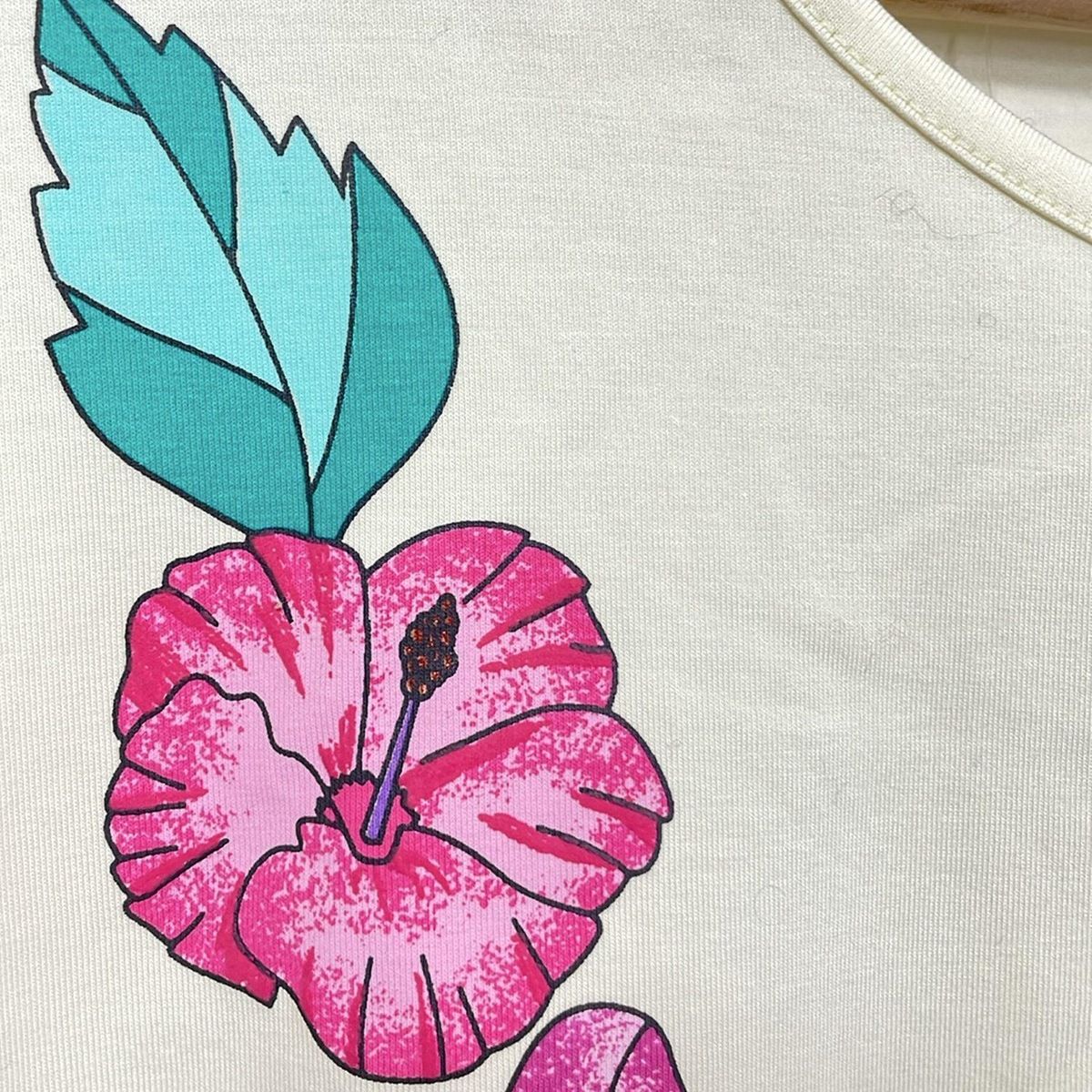 Leonard SPORT tシャツ カットソー 総柄 花柄 L サーモンピンク