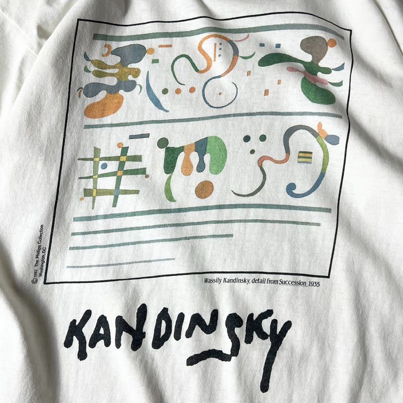 90s USA製 ワシリー カンディンスキー SUCCESSION アート プリント  