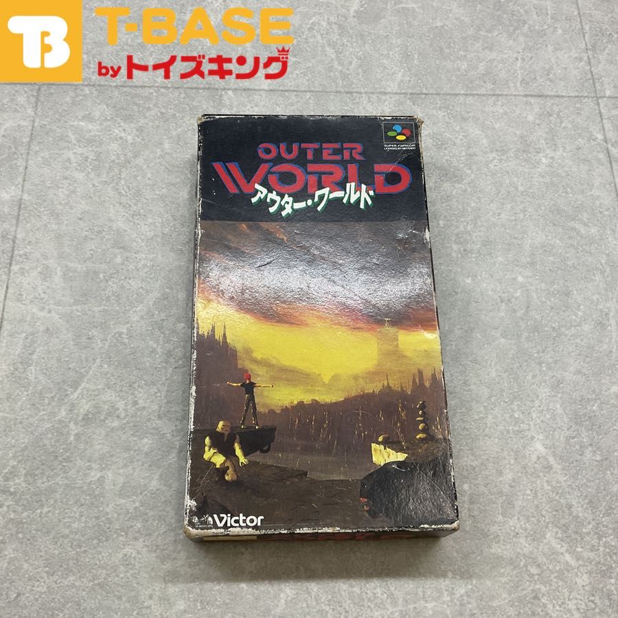 アウターワールド】スーパーファミコン取扱説明書 ハガキ SFC