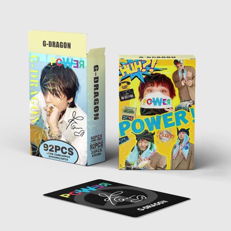 G-DRAGON 92枚セット トレカ60枚 ミニステッカー32枚 POWER ジー