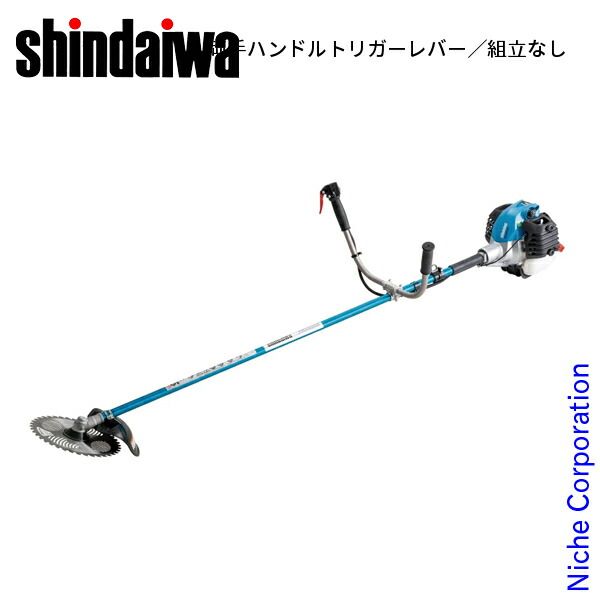 新ダイワ 刈払機 山林用 ジュラルミン 両手ハンドルトリガーレバー RM3032-2RD