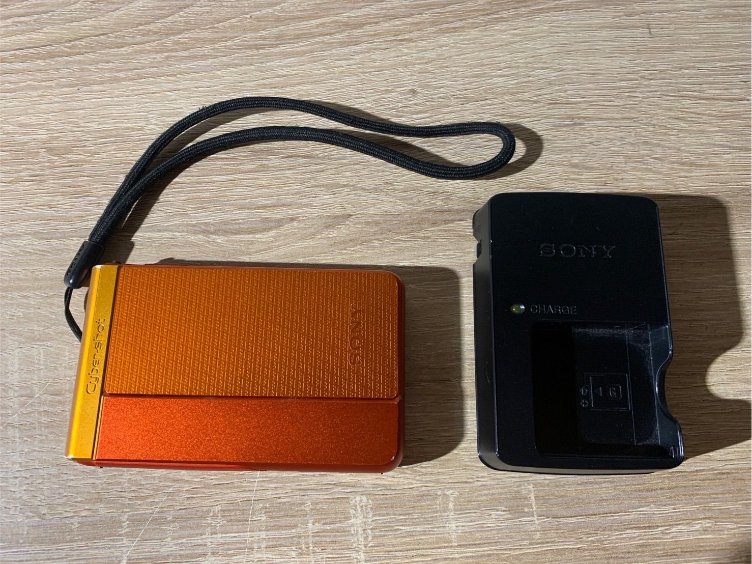 5642 Sony ソニー Cyber-shot オレンジ デジカメ TX30 - メルカリ