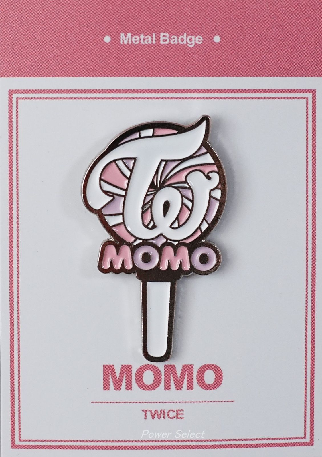 TWICE MOMO モモ グッズ ピンバッジ ピンバッチ メタルバッジ