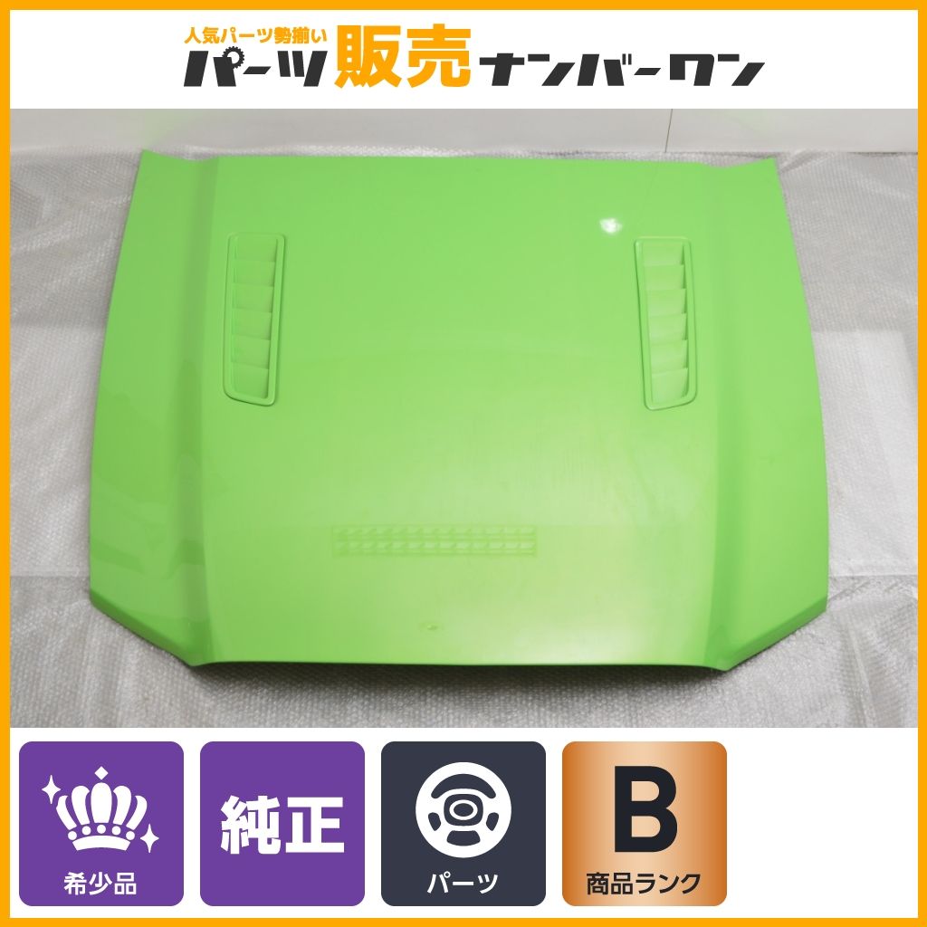 FORD MUSTANG フォード マスタング 後期 純正 ボンネット フード 1点 グリーン系 2010-2014 5th 3316654