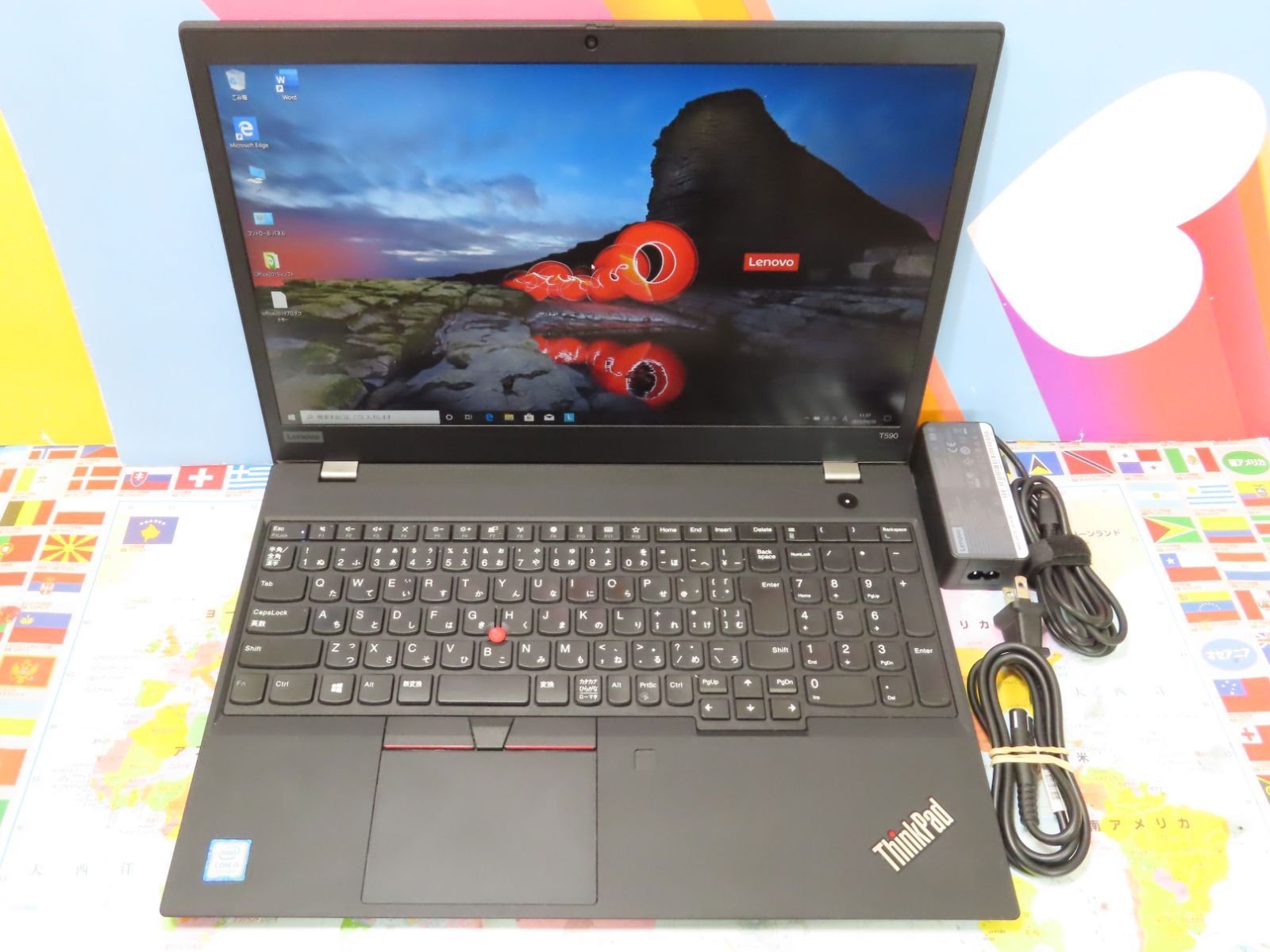 レノボ Thinkpad T590 FHD 16GB ノートパソコン 優良品-