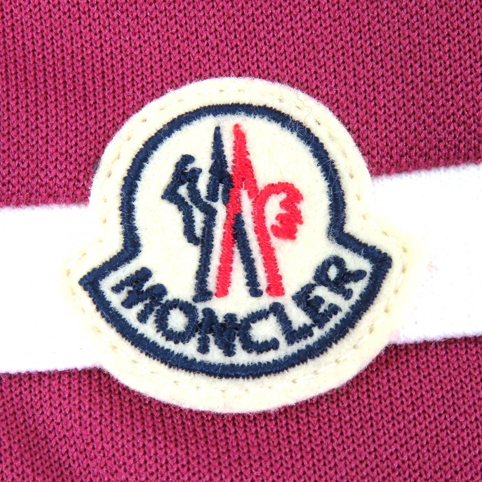 モンクレール MONCLER ダウンベスト ワッペンピンク 1プレート 未使用品△MONCLER モンクレール 2021年製 H10938G00027 VEST