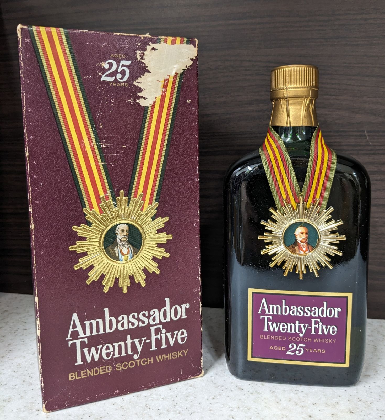 新しい到着 スコッチウイスキー Ambassador◎ 25年 Twenty-Five Ambassador ウイスキー