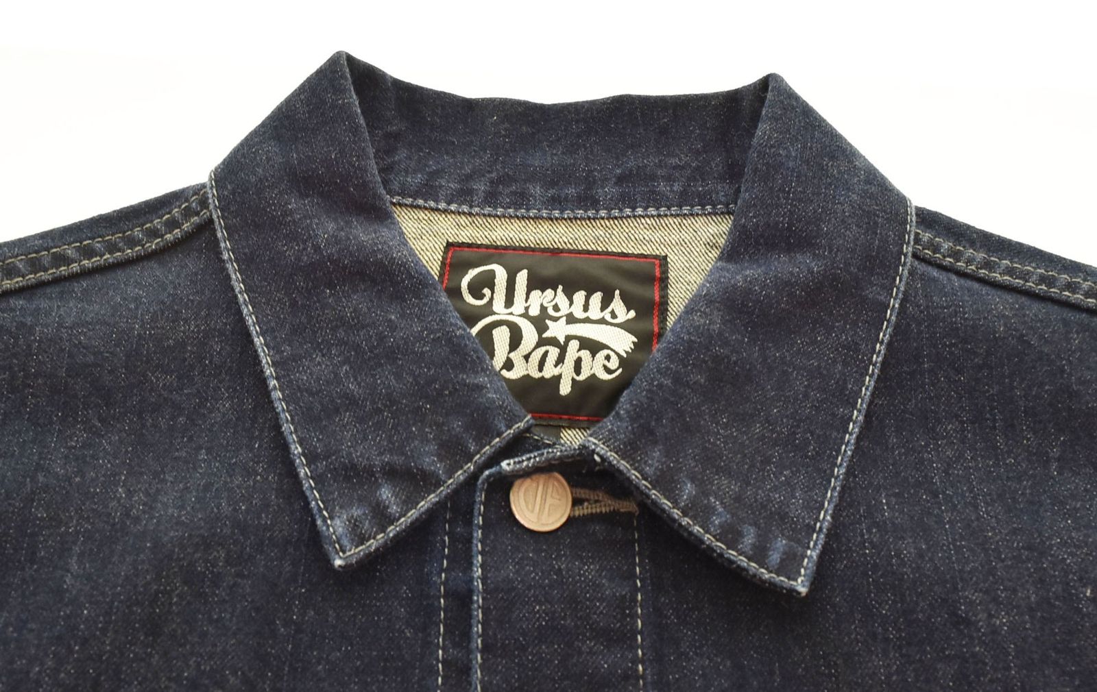 a bathing ape Ursus Bapeデニムジャケット A BATHING APE（アベイシングエイプ） デニムジャケット gジャン