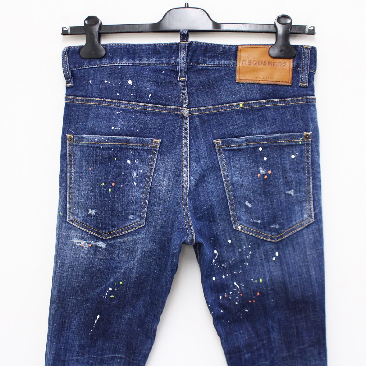 中古美品 DSQUARED2 ディースクエアード SKATER JEANS ボタンフライ ジーンズ デニム S74LB1274 S30342 size  46 - メルカリ