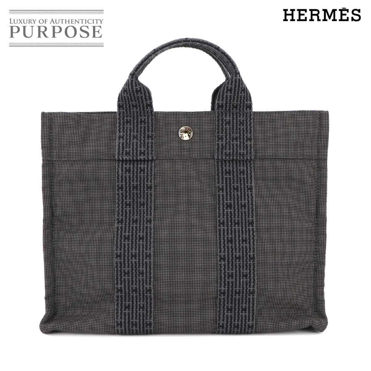 HERMES エールライン トートPM HERMES エルメス エールライントートPM トートバッグ キャンバス