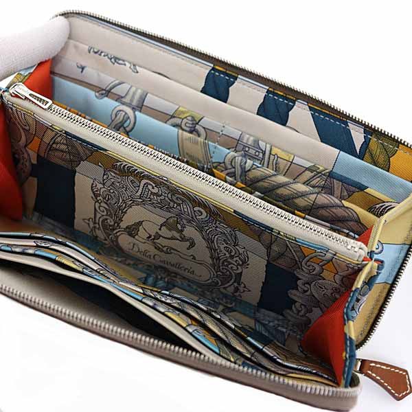 エルメス HERMES アザップ ロング シルクイン ラウンドファスナー 長