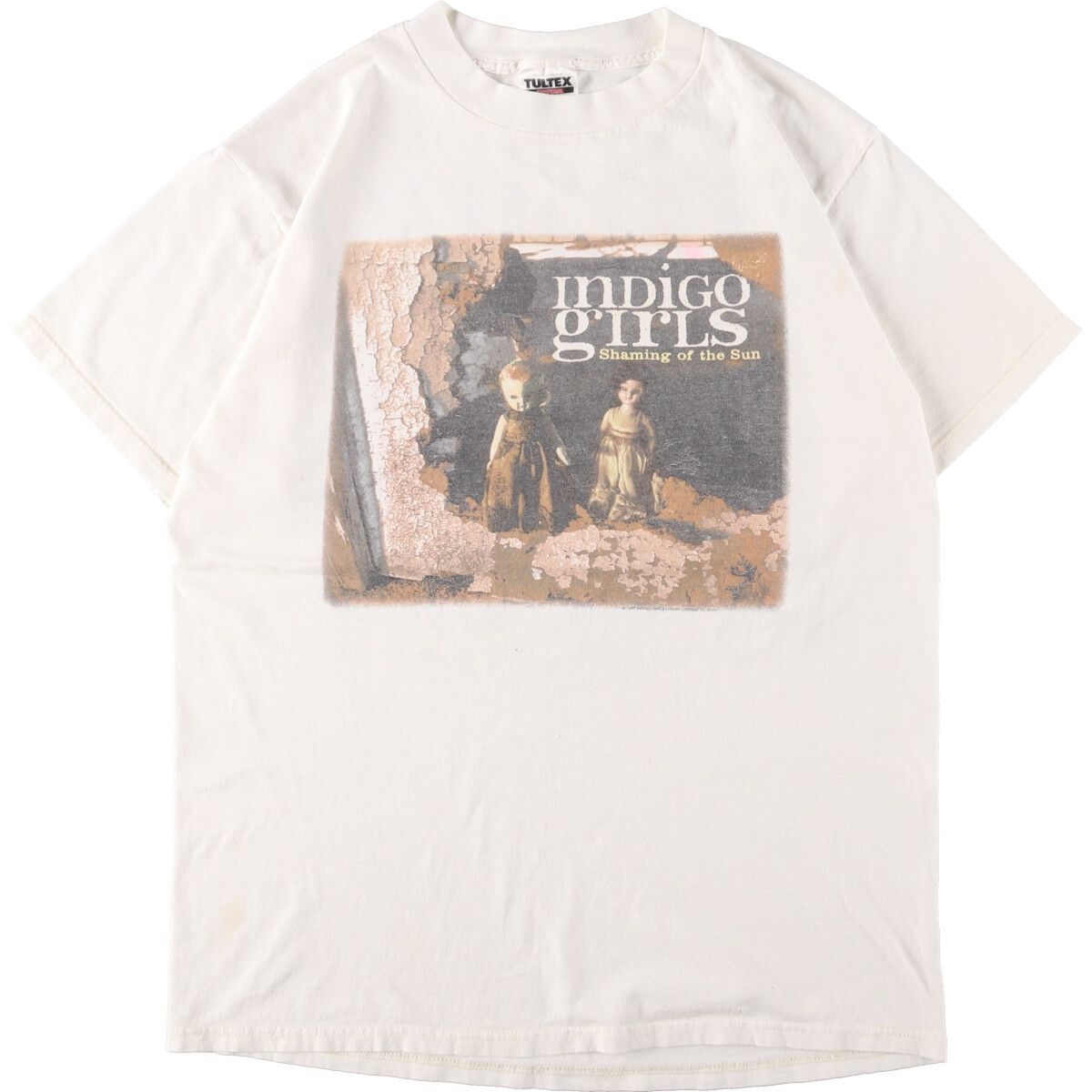 古着 90年代 TULTEX INDIGO GIRLS インディゴガールズ バンドTシャツ 
