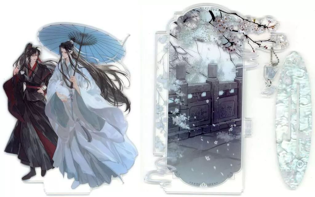 中古】アクリルスタンド・アクリルパネル 藍忘機＆魏無羨 江南雨