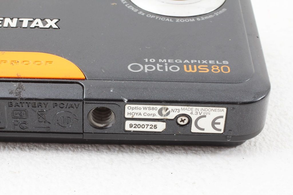 ペンタックス オプティWS80 ペンタックス、小型防水モデル「Optio WS80