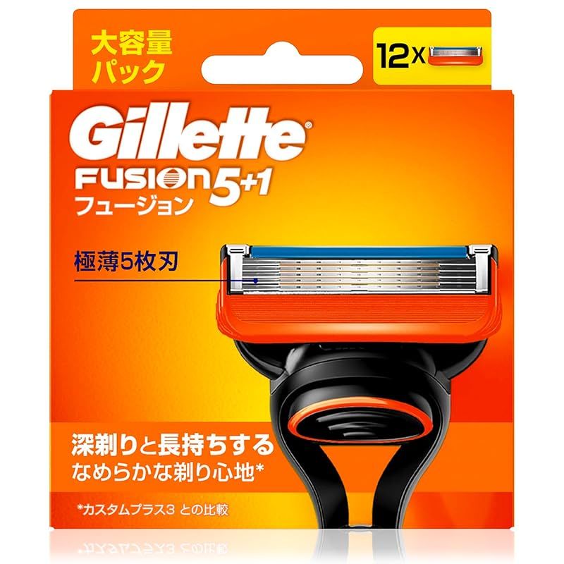 ジレット フュージョン 替刃12コ入 0