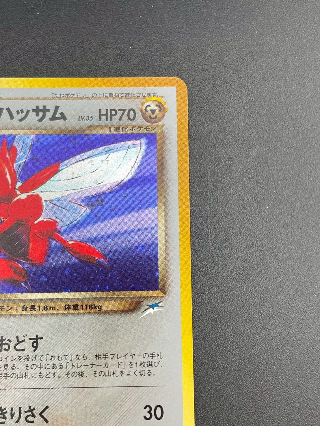 現物2枚 わるいハッサム 渦 エネ ポケモンカード 旧裏面 未使用