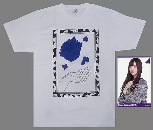 乃木坂46 梅澤美波 激レア オリジナルフォトTシャツ ホワイト 未使用 中古】Tシャツ(女性アイドル) 梅澤美波 生誕記念Tシャツ(ポスト