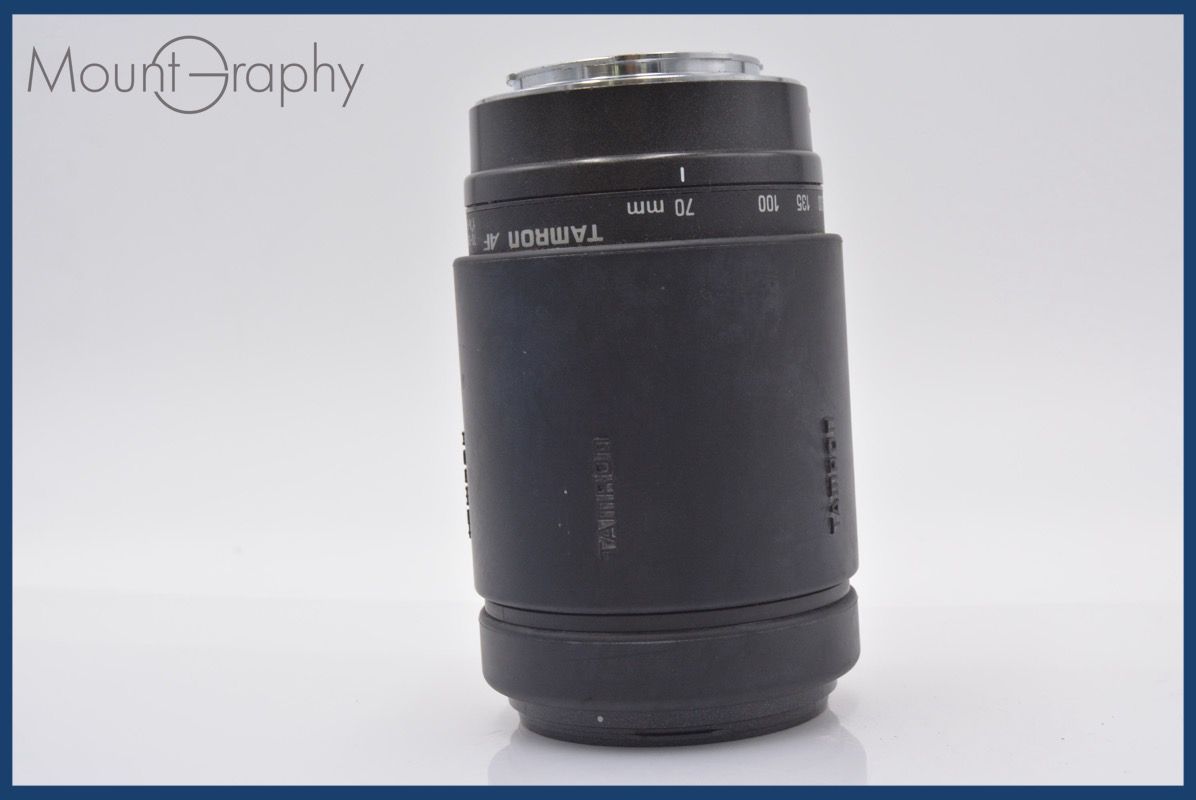 【最短翌日配送】 タムロン TAMRON AF 70-300mm F4-5.6 前後キャップ-レンズフィルター付 ソニー|ミノルタA用 AF 完動 同梱可 am257