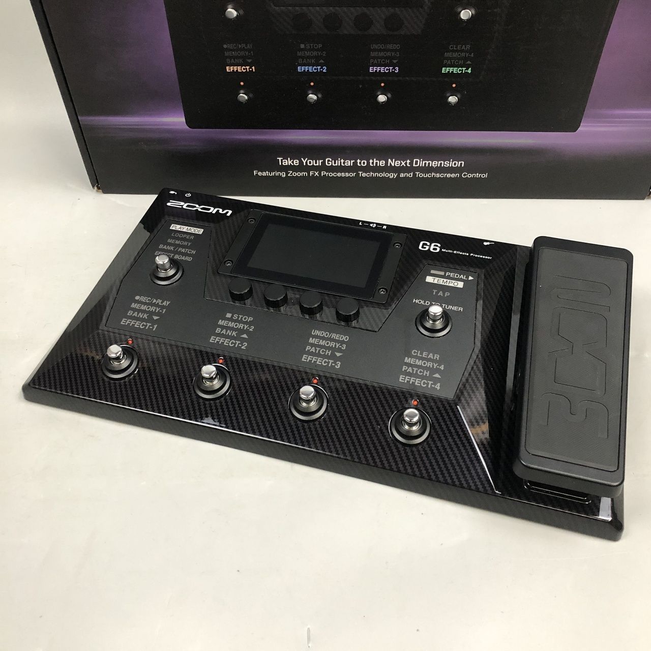 ZOOM G6 Multi-Effects Processor for Guitarists f146 - メルカリ